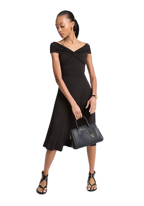 Abito longuette in viscosa stretch con spalle scoperte Michael Kors | MT5831FH69001